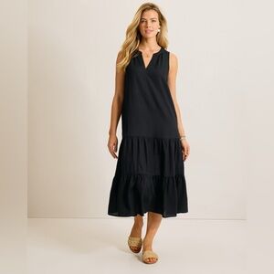 Tommy Bahama Palm Shores Linen-Blend Sundress
